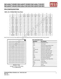 IS61NLF25618EC-7.5TQLI Datasheet Page 3