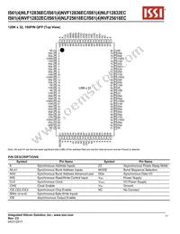 IS61NLF25618EC-7.5TQLI Datasheet Page 11