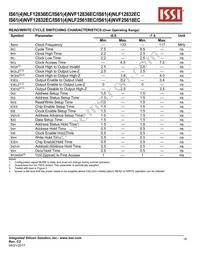 IS61NLF25618EC-7.5TQLI Datasheet Page 18