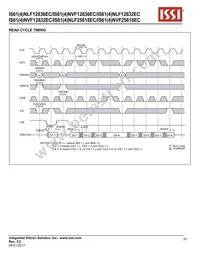 IS61NLF25618EC-7.5TQLI Datasheet Page 20