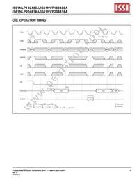 IS61NLP204818A-166TQ-TR Datasheet Page 15