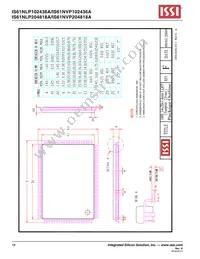 IS61NLP204818A-166TQ-TR Datasheet Page 18