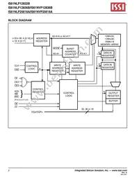 IS61NLP25618A-200B3I-TR Datasheet Page 2