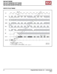IS61NLP25618A-200B3I-TR Datasheet Page 20