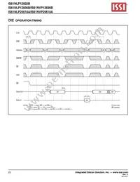 IS61NLP25618A-200B3I-TR Datasheet Page 22