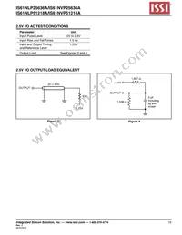 IS61NLP25636A-200B2LI Datasheet Page 15