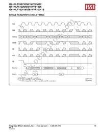 IS61NVF51236-7.5B3I Datasheet Page 19