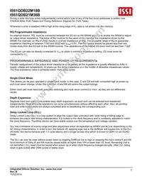 IS61QDB22M18A-250M3LI Datasheet Page 5