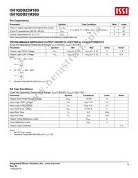 IS61QDB22M18A-250M3LI Datasheet Page 15