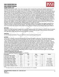 IS61QDB22M18A-250M3LI Datasheet Page 22