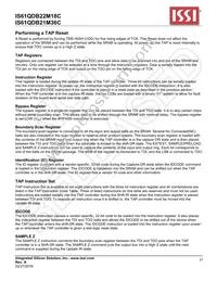 IS61QDB22M18C-250M3LI Datasheet Page 21