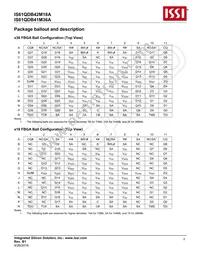 IS61QDB42M18A-333M3LI Datasheet Page 2