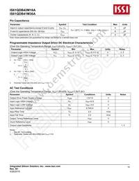 IS61QDB42M18A-333M3LI Datasheet Page 16