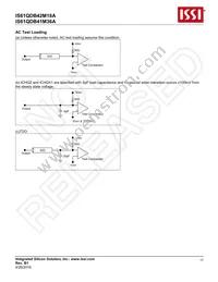 IS61QDB42M18A-333M3LI Datasheet Page 17