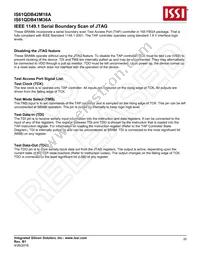 IS61QDB42M18A-333M3LI Datasheet Page 20