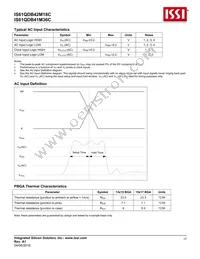 IS61QDB42M18C-333M3LI Datasheet Page 17