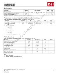 IS61QDB42M18C-333M3LI Datasheet Page 18