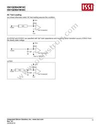 IS61QDB42M18C-333M3LI Datasheet Page 19