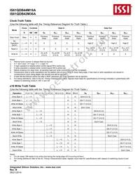 IS61QDB44M18A-300M3L Datasheet Page 11