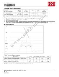 IS61QDB44M18A-300M3L Datasheet Page 15