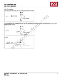 IS61QDB44M18A-300M3L Datasheet Page 17