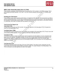 IS61QDB451236A-250M3L Datasheet Page 20