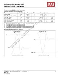 IS61QDP2B251236A-333M3L Datasheet Page 16