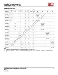 IS61QDP2B44M18A-400M3L Datasheet Page 13