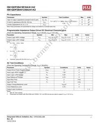 IS61QDP2B451236A-400M3L Datasheet Page 17