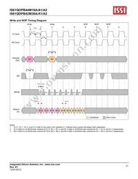 IS61QDPB42M36A-550M3LI Datasheet Page 21