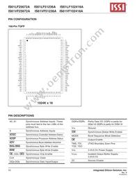 IS61VF51236A-7.5B3I Datasheet Page 10
