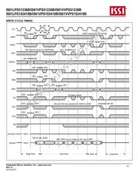 IS61VPS102418B-250TQL Datasheet Page 16