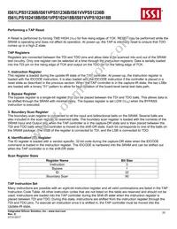 IS61VPS102418B-250TQL Datasheet Page 20