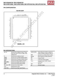 IS61VPS51236A-250B3I Datasheet Page 10