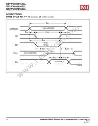 IS61WV102416ALL-20MI-TR Datasheet Page 14
