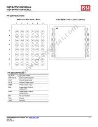 IS61WV102416DALL-10TLI-TR Datasheet Page 2