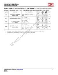 IS61WV102416DALL-10TLI-TR Datasheet Page 7