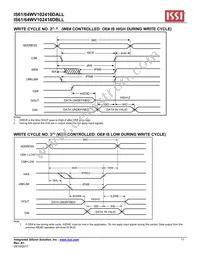 IS61WV102416DALL-10TLI-TR Datasheet Page 11