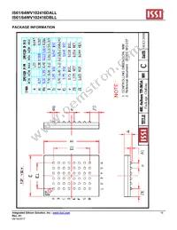 IS61WV102416DALL-10TLI-TR Datasheet Page 16