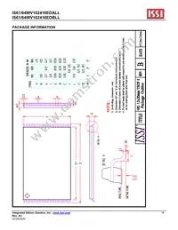 IS61WV102416EDBLL-10TLI Datasheet Page 18