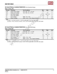 IS61WV12824-8BL Datasheet Page 5