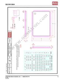 IS61WV12824-8BL Datasheet Page 13