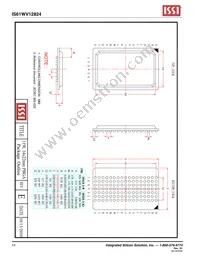 IS61WV12824-8BL Datasheet Page 14
