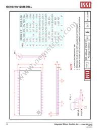 IS61WV1288EEBLL-10TLI-TR Datasheet Page 14