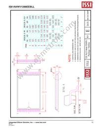 IS61WV1288EEBLL-10TLI-TR Datasheet Page 15