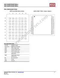 IS61WV204816ALL-10TLI Datasheet Page 2
