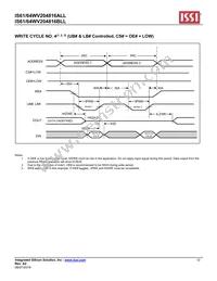 IS61WV204816ALL-10TLI Datasheet Page 12