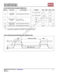 IS61WV204816ALL-10TLI Datasheet Page 13