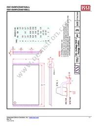 IS61WV204816BLL-10TLI Datasheet Page 17