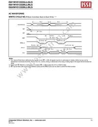 IS61WV51232BLL-10BLI Datasheet Page 15